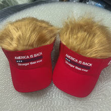 America is back美国250周年棒球帽英文刺绣黄毛鸭舌帽遮阳帽批发