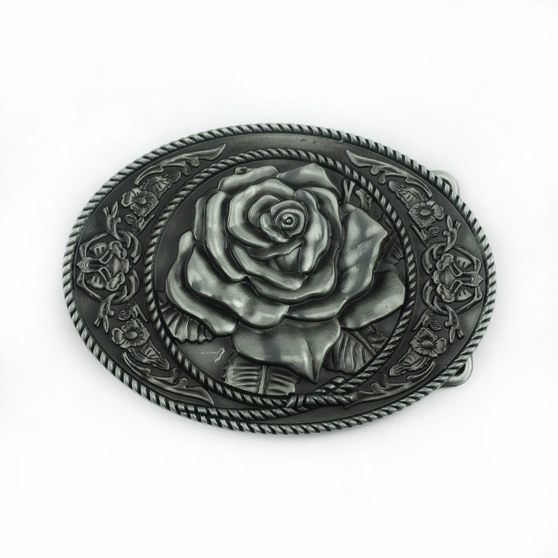 Заводская direct продажа.b Belt buckle из цинкового сплава роза 02682-1, большое количество и выгодная цена