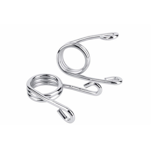 Motorcycle parts Harley cruising princess car retro spring single seat silver 3-inch pair