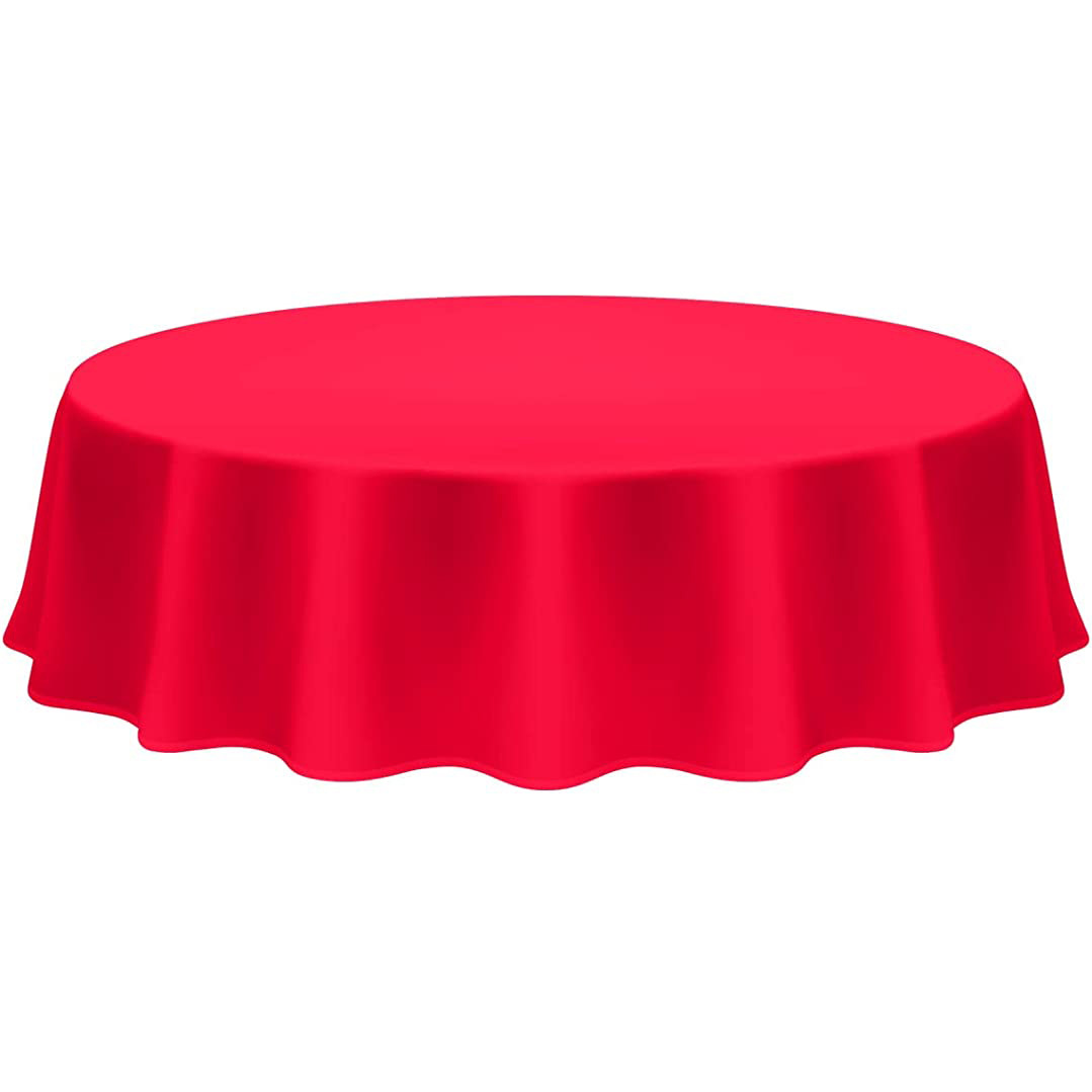 Mesa redonda de color sólido mantel desechable Mesa Redonda mantel estilo simple avanzada mesa de banquete cubierta de la tabla falda estilo transfronterizo