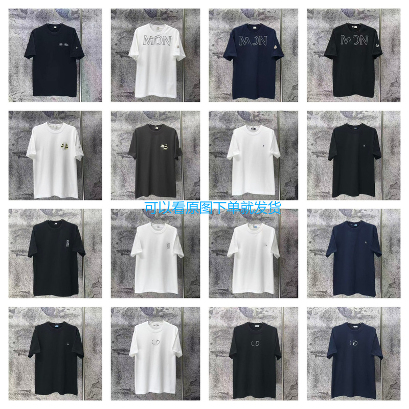 26-Year New Model Flocked Mon Full-Print Cler Velcro Short-Sleeve Unisex T-Shirt Couple Outfit 26-Year New Model Flocked Mon Full-Print Cler Velcro Short-Sleeve Unisex T-Shirt Couple Outfit