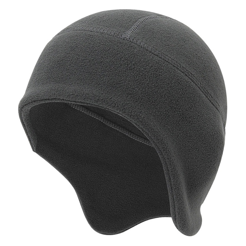 Autumn and Winter Outdoor Warm Small Cap Fleece Ear Protection Cap Windproof Cold-proof Baotou Cap Lining Cap Bicycle Riding Cap
