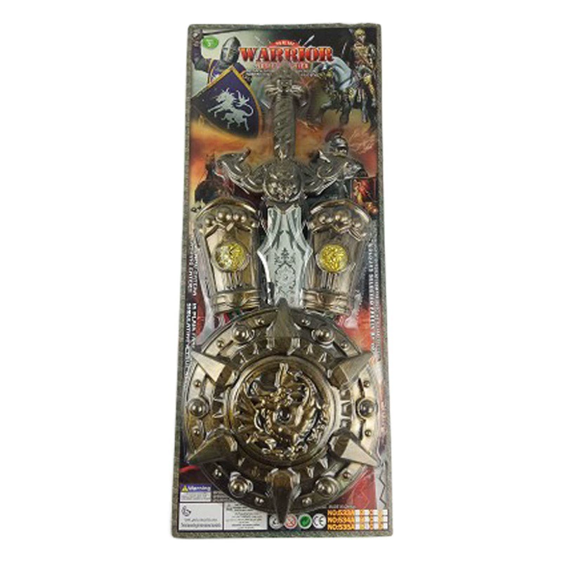 Трансграничный детский щит, набор оружия, игрушечный меч, реквизит для игр на Хэллоуин