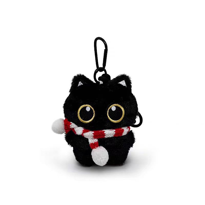 Alas fantasma pequeño gato negro colgante Big Eyes Punk bolsas lindas colgando bolsas escolares colgantes regalo para parejas