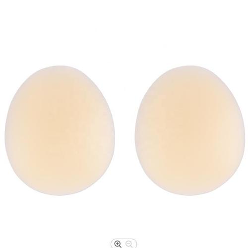 Factory direct sales 8CM ultra-thin invisible silicone breast patch, traceless, non-adhesive, anti-light and anti-bump silicone breast patch