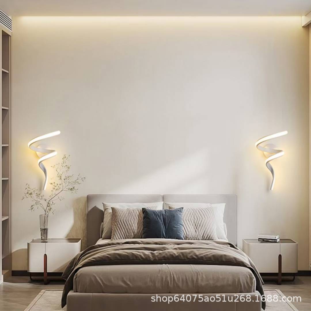 LED interior lámpara de pared lámpara de pared lámpara de dormitorio lámpara de cabecera lámpara de pared lámpara de comedor estudio lámpara de pasillo hotel transfronterizo