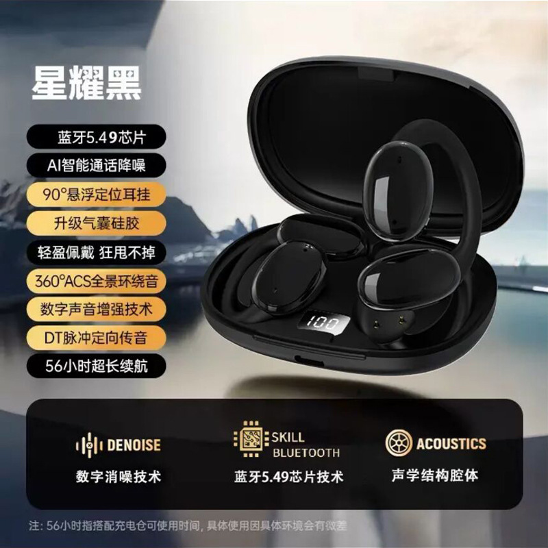 GT730 nuevo OWS cuelga auriculares inalámbricos Bluetooth sonido de Berlín reducción de ruido de fuente abierta fábrica al por mayor