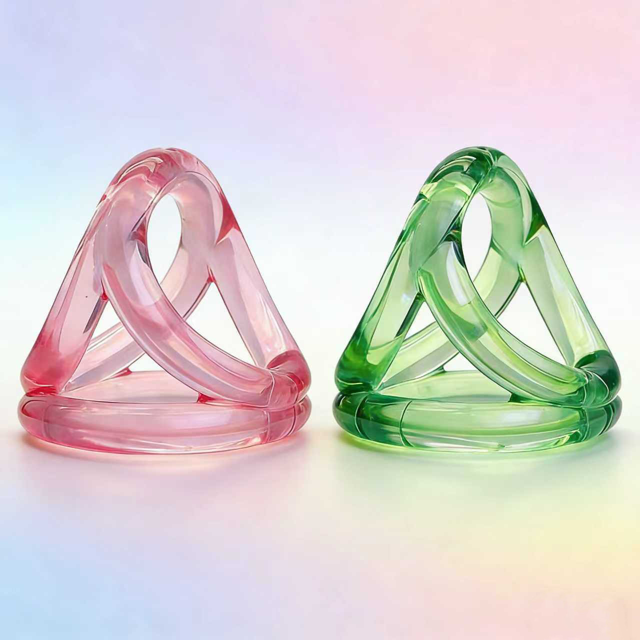 Men’s Wearable TPE Cock and Ball Ring, Manual Delay Support, Yellow — detail image 3