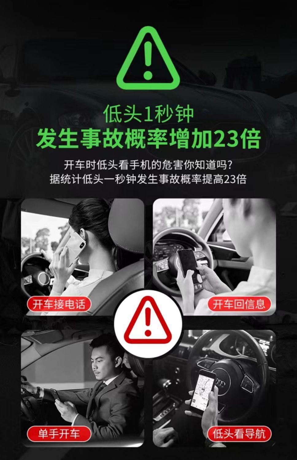 Brand New Car Phone Holder, Car Sun Visor Navigation Mount, Lazy Bracket, Fixed Stand for In-Car Shooting