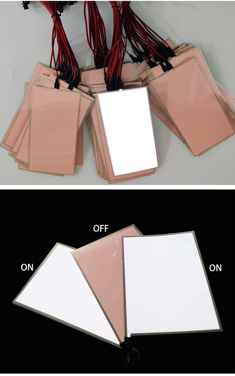 Ultra-thin cuttable cold light sheet instrument 12v backlight panel luminous sheet el cold light sheet led cold light strip
