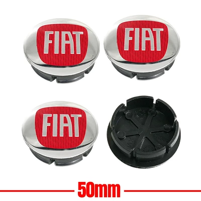 Multipl Zhiyue Feixiang wheel | Car logo - silver-base-with-red-and-silver-labels-50mm-set