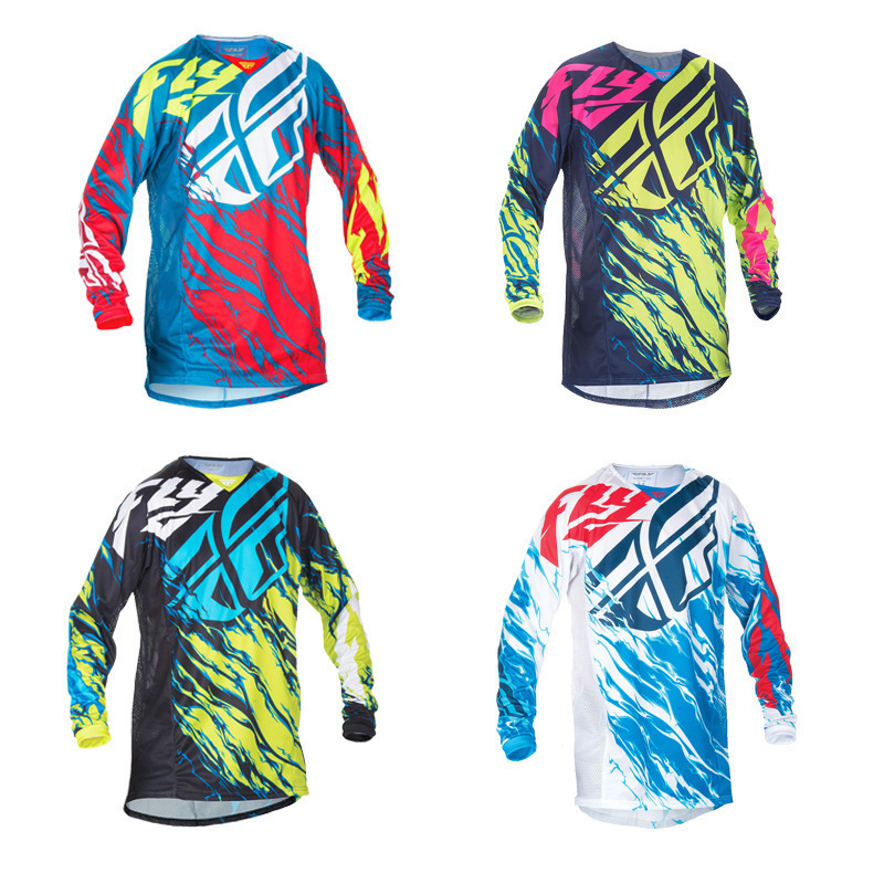 Cross-Border Cross-Country Racing Suit, Versatile and Handsome, European and American Size, Loose Version, Long-Sleeved T-Shirt, Quick-Drying Top to Wick Away Sweat