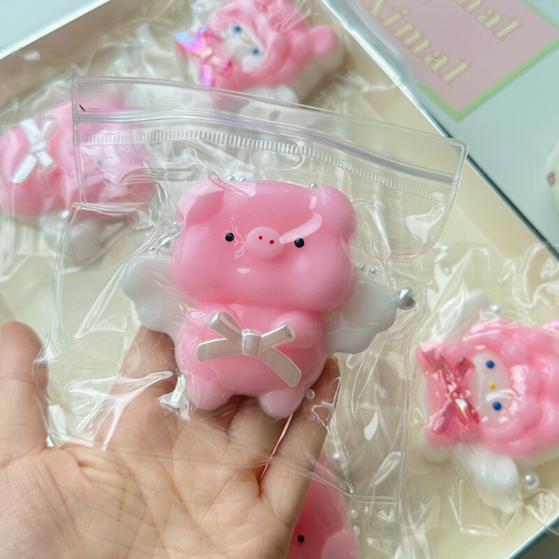 模擬食品玩具ブルーベリースフレープニッピング2色キャラメルプリンクリームケーキ高価値スローリバウンドおもちゃ|undefined