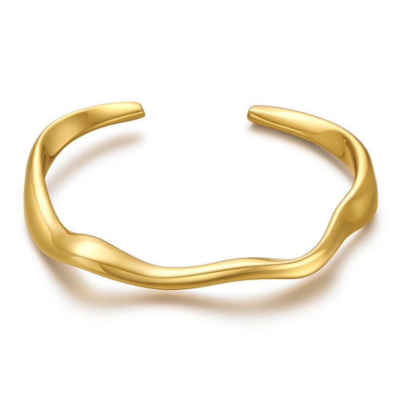 European and American Cross-Border Trendy Copper-Plated Open Cuff Bracelets Simple Light Luxury Fashion Non-Fading Hand Jewelry Wholesale European and American Cross-Border Trendy Copper-Plated Open Cuff Bracelets Simple Light Luxury Fashion Non-Fading Hand Jewelry Wholesale