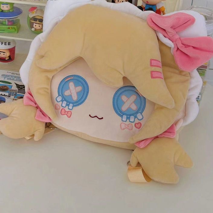 Casual, Shopping Occasion Plush Material Cartoon Character Casual Shopping Women's Backpack