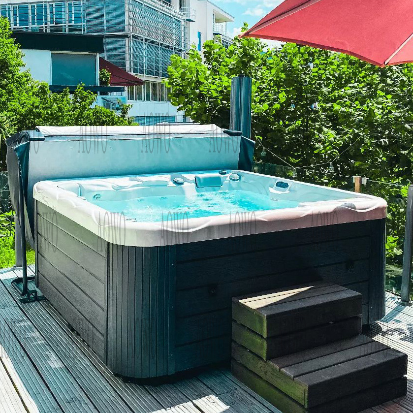 Gran piscina al aire libre bañera acrílica masaje surf spa spa spa piscina villa excursión jardín jacuzzi