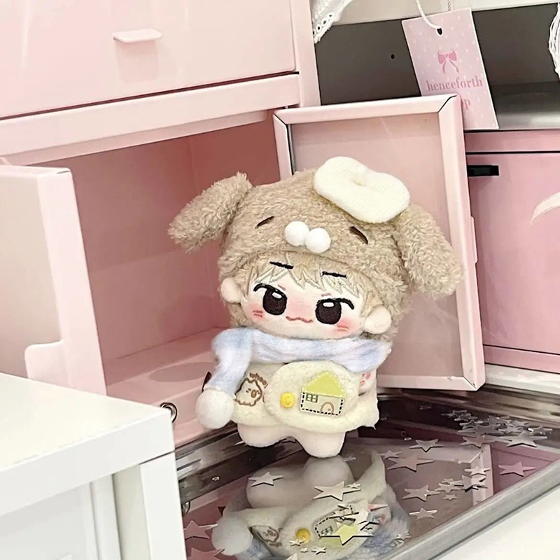 スポット10cmコットンドールベビー服、かわいい動物シリーズ、ノーマルボディヒトデベビー服、かわいい人形着せ替え|undefined