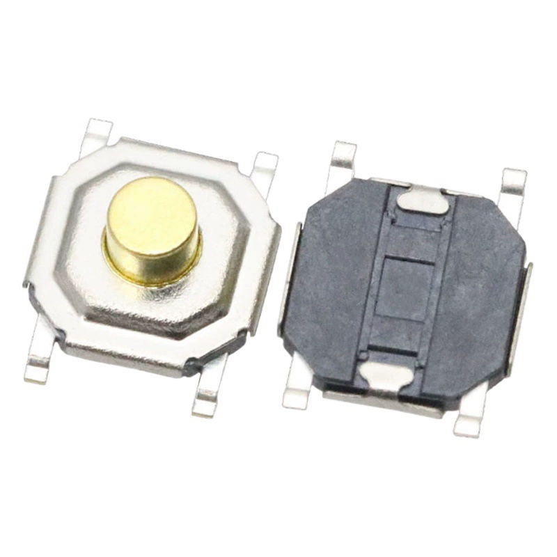 4*4 плетеный тактовый переключатель 4-контактный патч, устойчивый к высоким температурам, водонепроницаемый, пыленепроницаемый, ультратонкий микрокнопочный переключатель, многовысотный