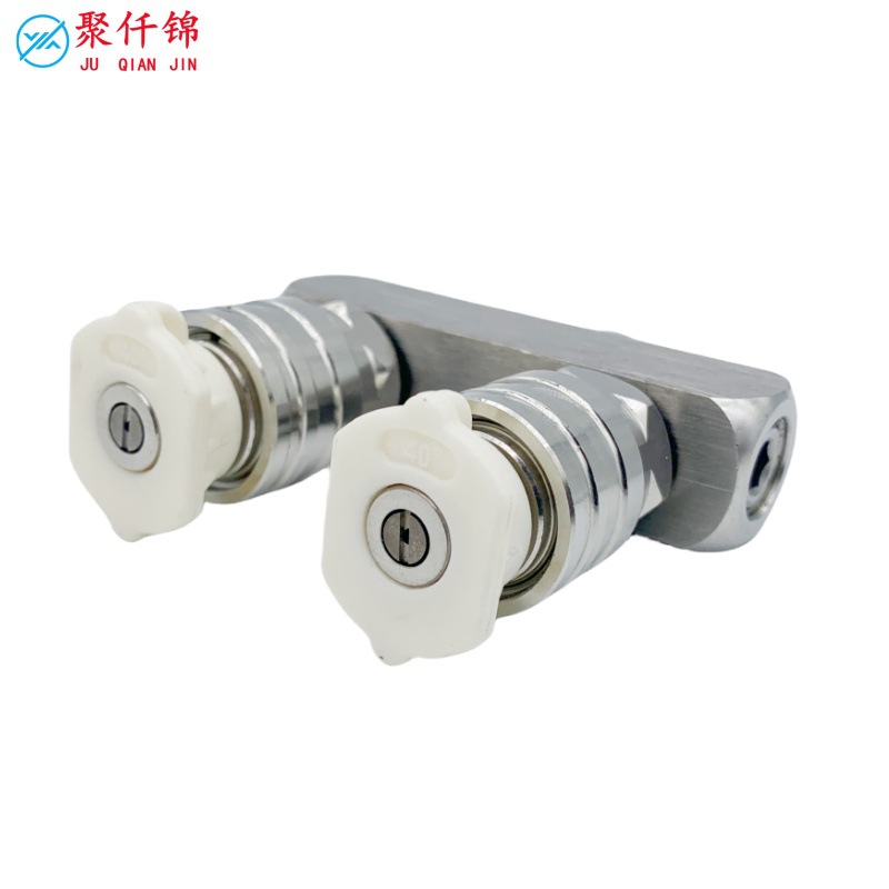 Cross-Border Hot-Selling High-Pressure Water Gun Aluminum Alloy Model with 3 Spray Nozzles, Adapter Rod, One-To-Three Connector for Car Washing, 1/4 Quick Plug