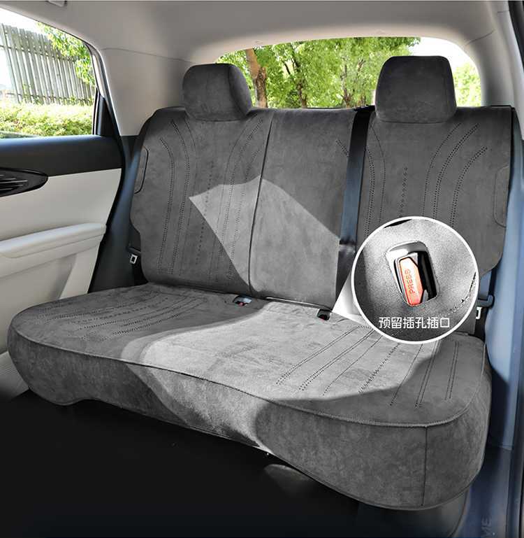 Suitable for Geely Star Wish Special Car Seat Cushions for All Seasons, Semi-Enclosed Suede Saddle Cushions, Interior Seat Covers