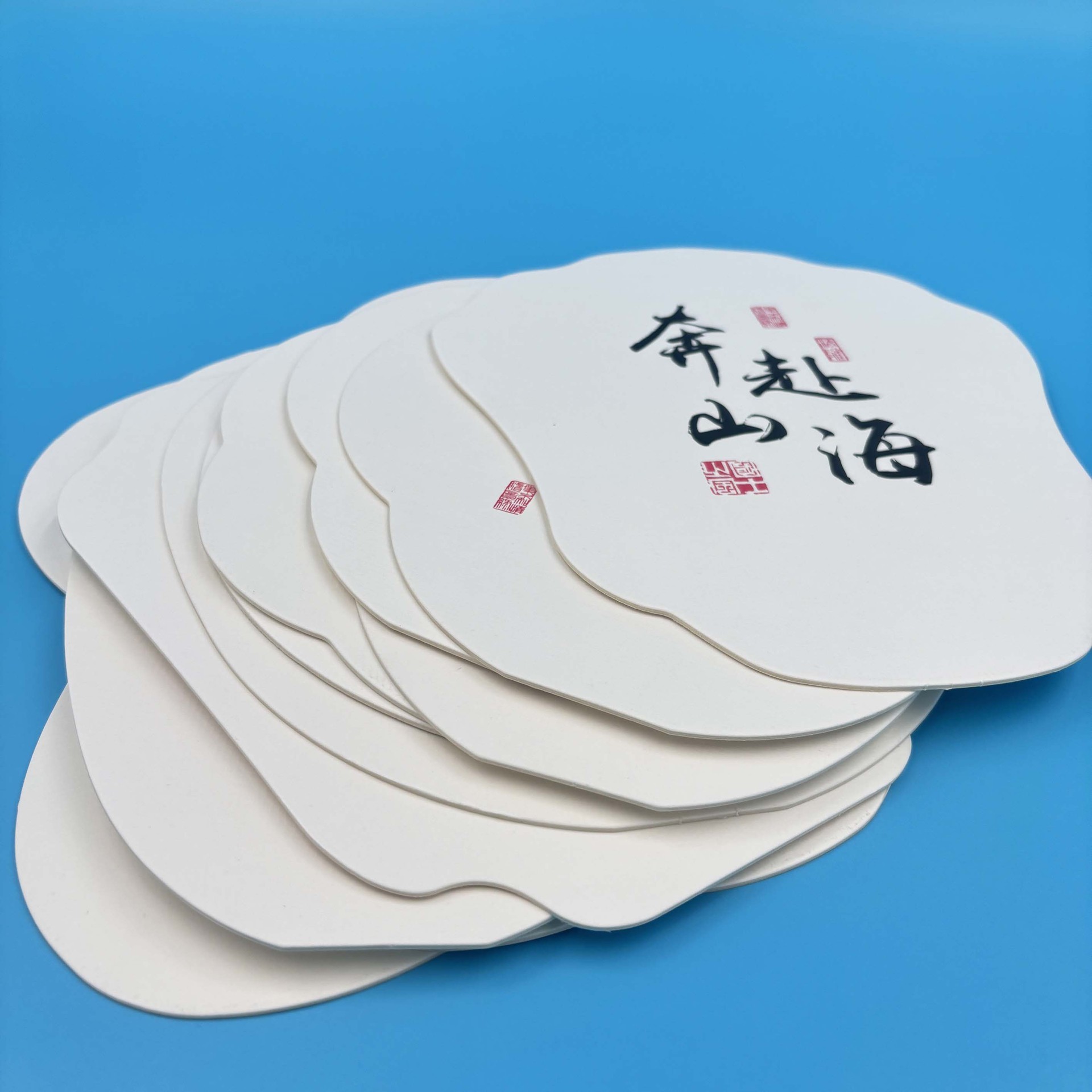 Large random fan blades with words [20.5cm]