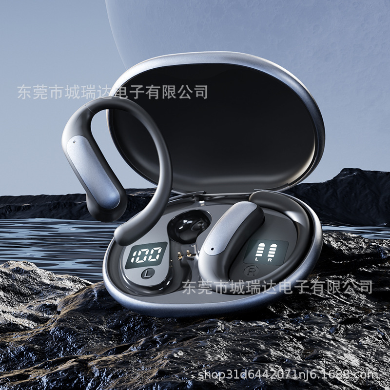 跨境2025新款蓝牙耳机无线挂耳式AI翻译耳机久戴不痛超长续航降噪|undefined