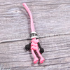 New product Buddy Paracord Keychain woven mask doll pendant spot