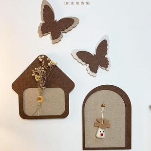 Felt Board Wall Stickers Cork Board Kindergarten Wall Decoration Key Storage Wall Cover Ugly Anti-Collision No Punching