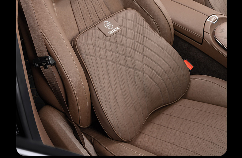 Suitable for Buick Car Headrest Gl8 Regal Regal Envision Plus Lumbar Cushion Neck Pillow Car Interior Supplies