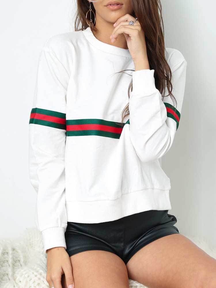 L6940 precio especial sin reembolso sin cambio, tome cuidado con Amazon transfronterizo de moda europea y americana de mujer camisa de cuello redondo casual