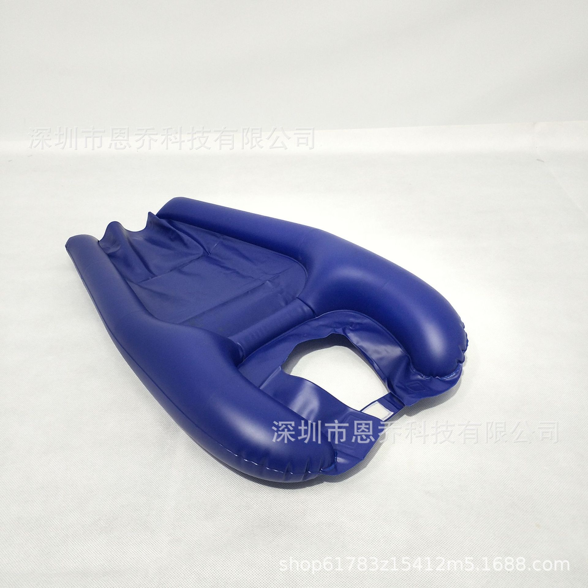 Bandeja inflable portátil del champú del cuidado del cabello bandeja inflable rápida del cuidado del cabello del PVC bandeja inflable conveniente