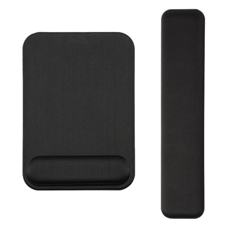 Cojín de muñeca de espuma de memoria alfombrilla de ratón pu almohadilla de mano traje Oficina teclado almohadilla de muñeca tridimensional almohadilla de muñeca publicidad imprimible