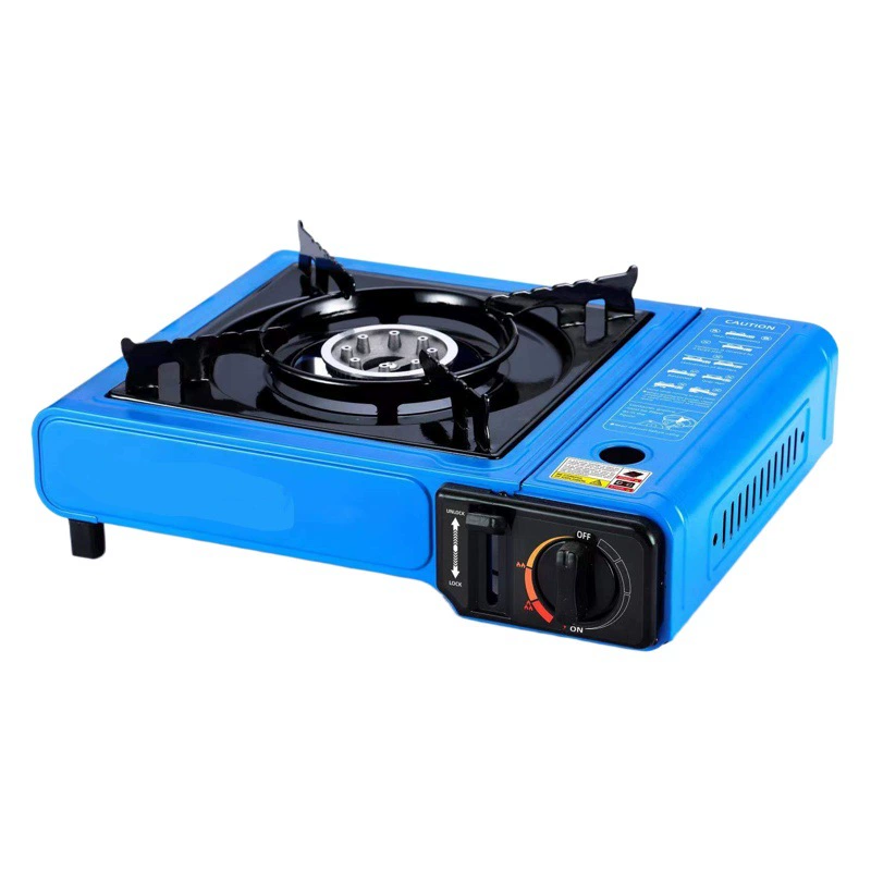 Портативная газовая плита для домашнего использования, гриль для барбекю на бутане, ветрозащитный.