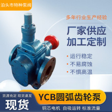 厂家现货不锈钢圆弧齿轮油泵油罐车柴油汽油抽油泵YCB圆弧齿轮油