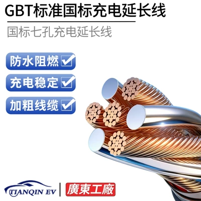 Cable Gbt National Standard 7Kw Elektrikli avtomobil şarj cihazları