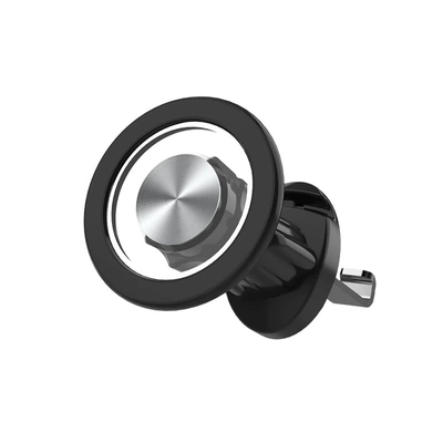 Car phone holder: Strong Magnetic Navigation Holder - t10-air-outlet-model-widened-and-thickened-magnet-bare-metal-packaging