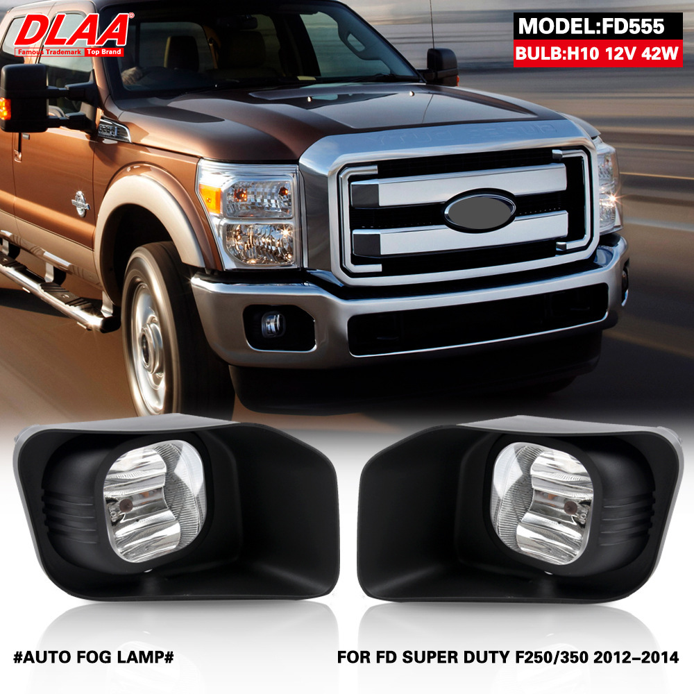 Aplicable a Ford 11 / 12 / 13 / 14 / 15 Raptor F250 / 350 conjunto de lámpara de niebla delantera luz diurna luz de barra delantera