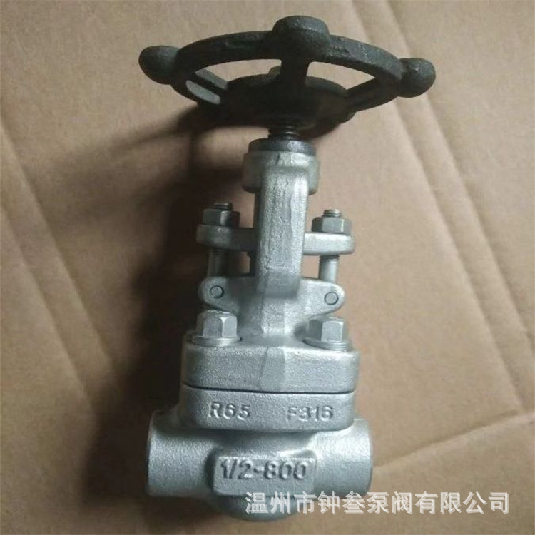 Z61W-150/300/600/900/1500LB 美标锻钢闸阀 中道自密封高压闸阀