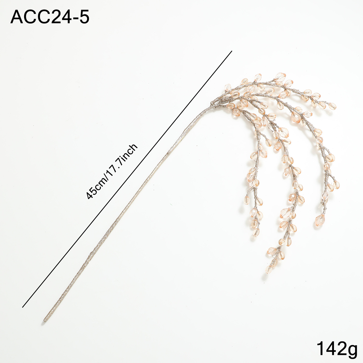 Champaña Clear Willow Cut