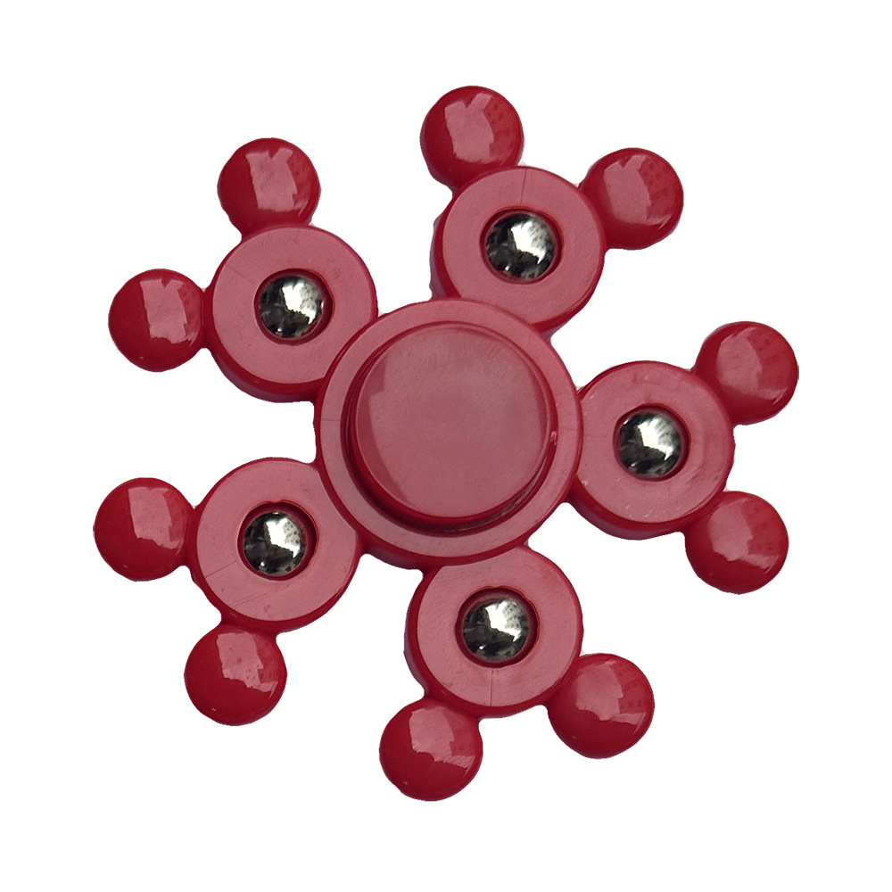 [Classic Color Five Beads] Red Mickey