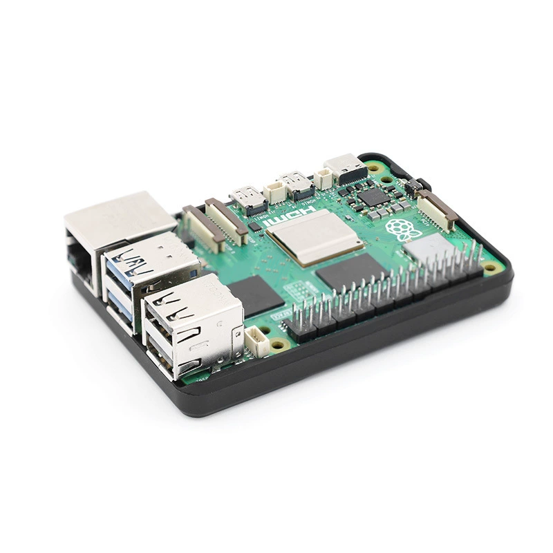 Официальный чехол-накладка для Raspberry Pi 5 BUMPER силиконовый кейс совместим с Pi5