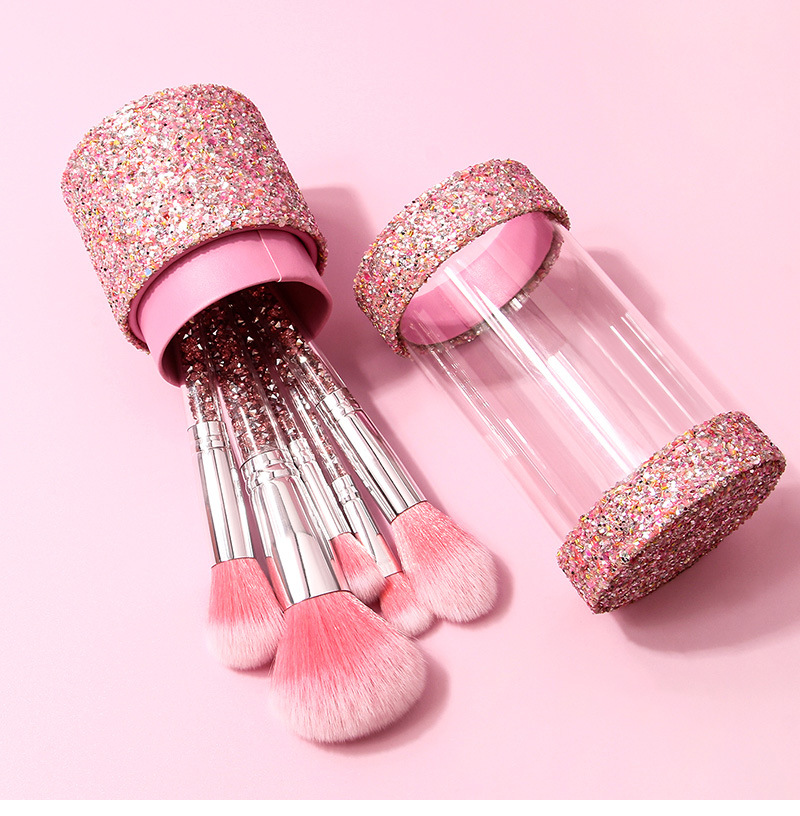 250g Weight Plastic Handgrip Makeup Brush Handle Type Makeup Brushes Makeup Tools Types 1 Set Quantity Artificial Fiber, Plastic Material Casual, Elegant, Lady Style Casual Elegant Lady Artificial Fiber Plastic Plastic Handgrip Makeup Brushes 1 Set 2