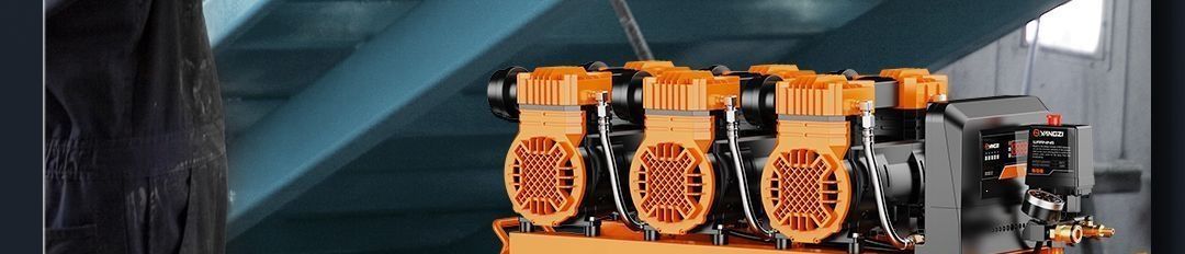 Industrial-grade high-power oil-free air compressor 220V small low-noise portable air pump