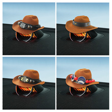 智界S7音响帽子装饰音箱牛仔帽问界M9改装内饰汽车用品配件小帽子