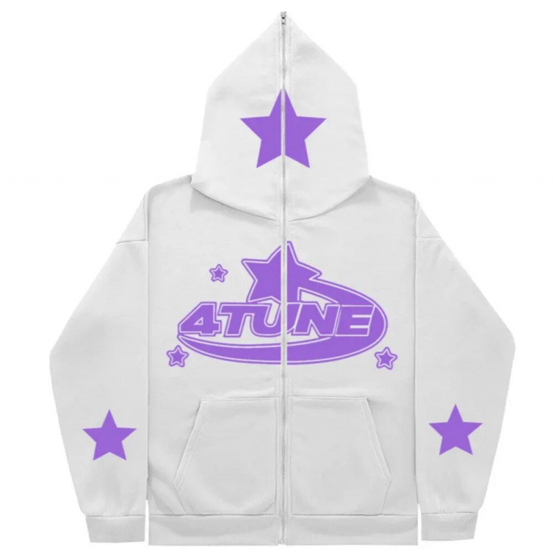 (보라색 별) 흰색