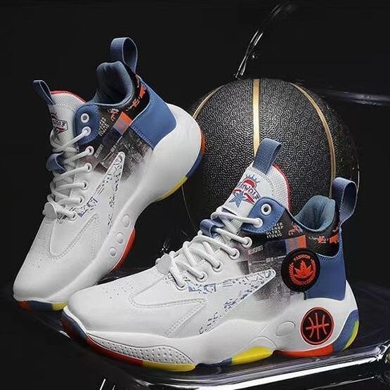 High-Top Basketball Shoes 2025 Cross-Border Amazon New Men's Running Shoes Fashion Dad Shoes Casual Sports Shoes