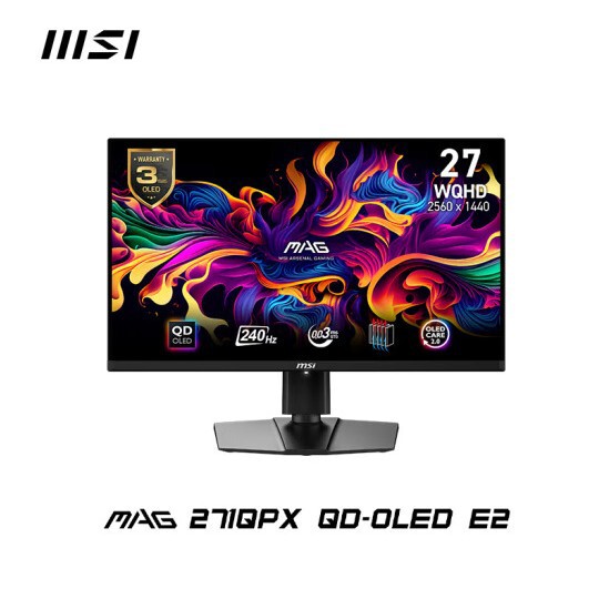 Mag 271Qpx Qd-Oled 2K360Hz0.03M Monitor Qd-Oled Adjustable and Rotating Lcd Screen Mag 271Qpx Qd-Oled 2K360Hz0.03M Monitor Qd-Oled Adjustable and Rotating Lcd Screen