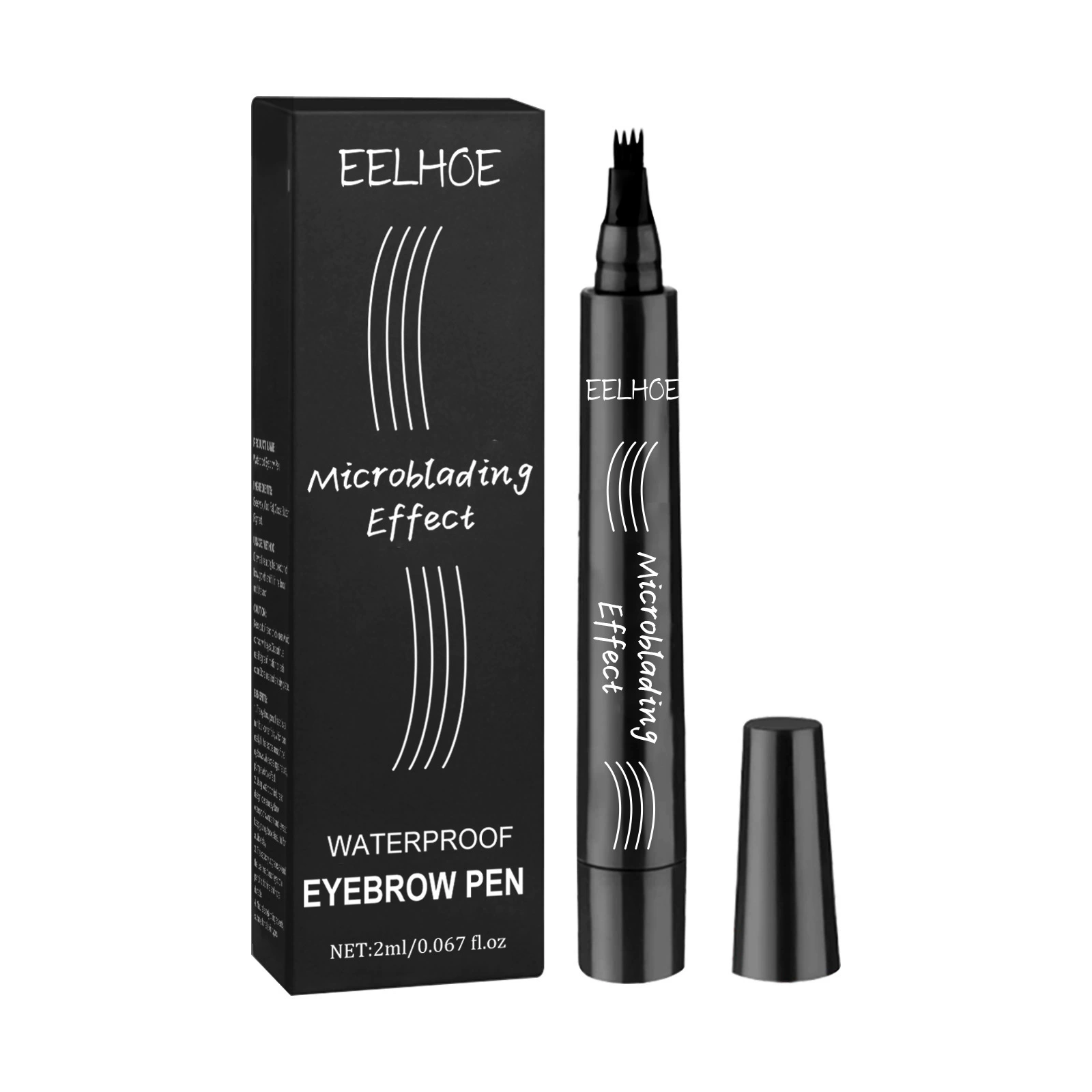 EELHOE Brown multicoloured eyebrow pencil for contouring for eyebrows