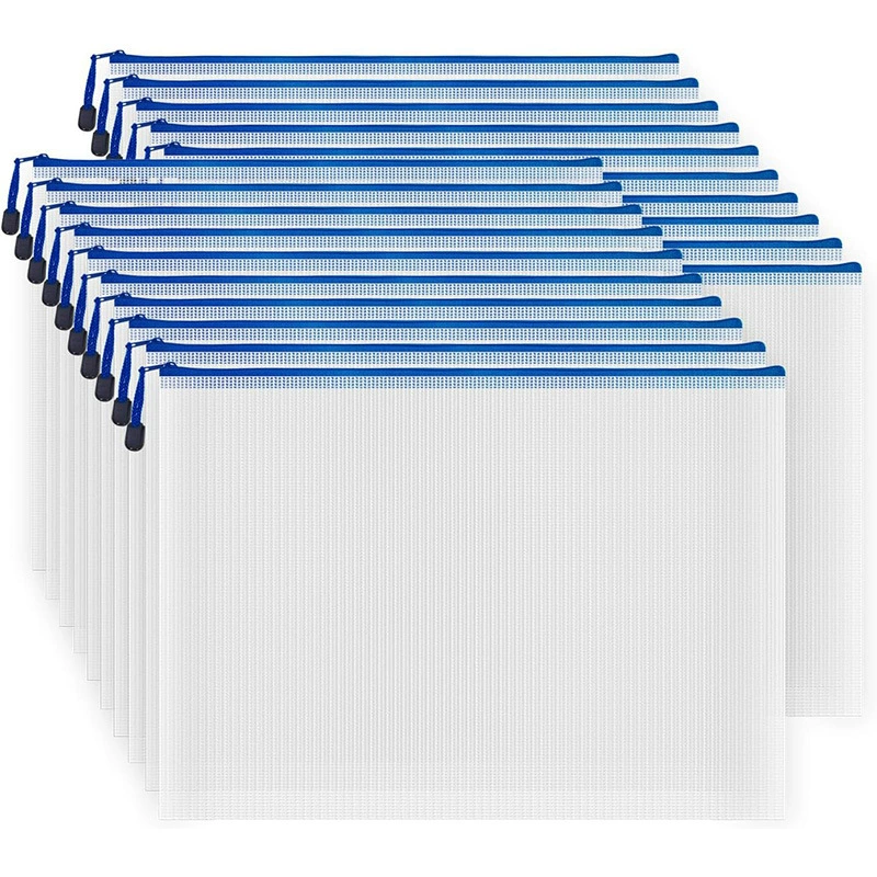 Plastic files bag for folders, folder, storage bag, increased thickness