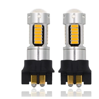 汽车led日行灯PW24W 4014 30SMD led转向行车灯pw24w日行灯30灯